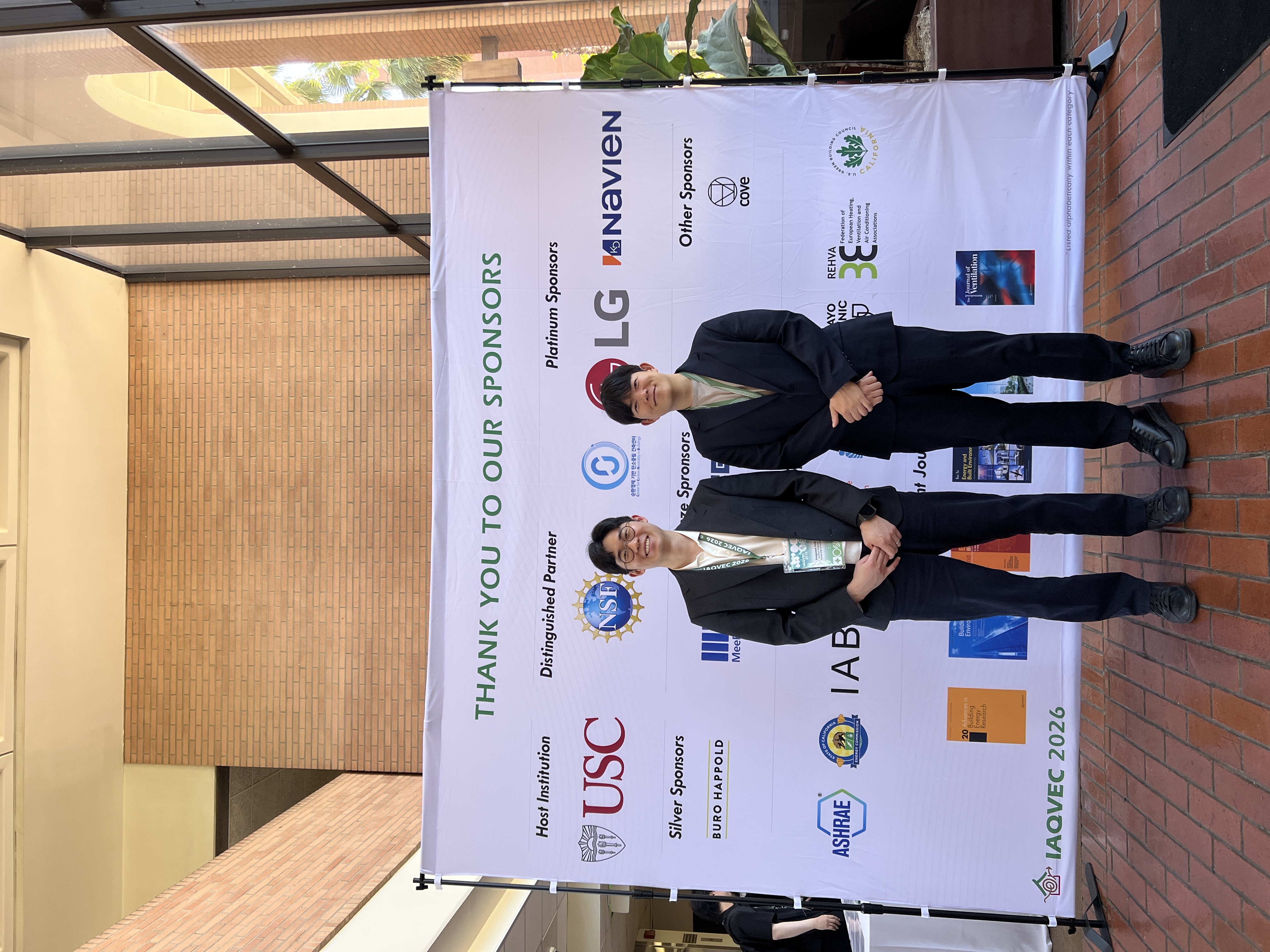 Dr. Park attended IAQVEC 2026 at USC