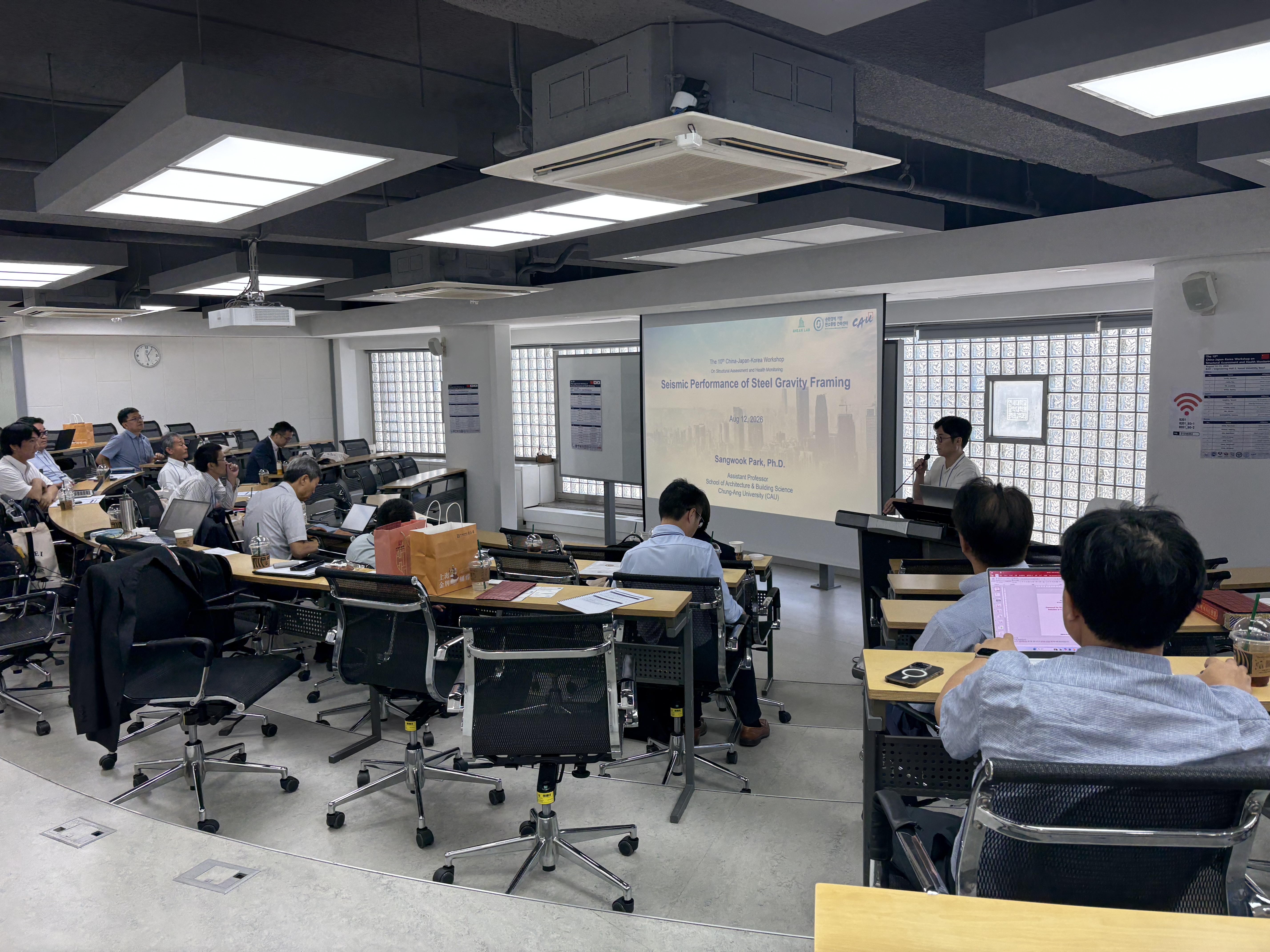Dr. Park presented his research work at the 10th CJK workshop