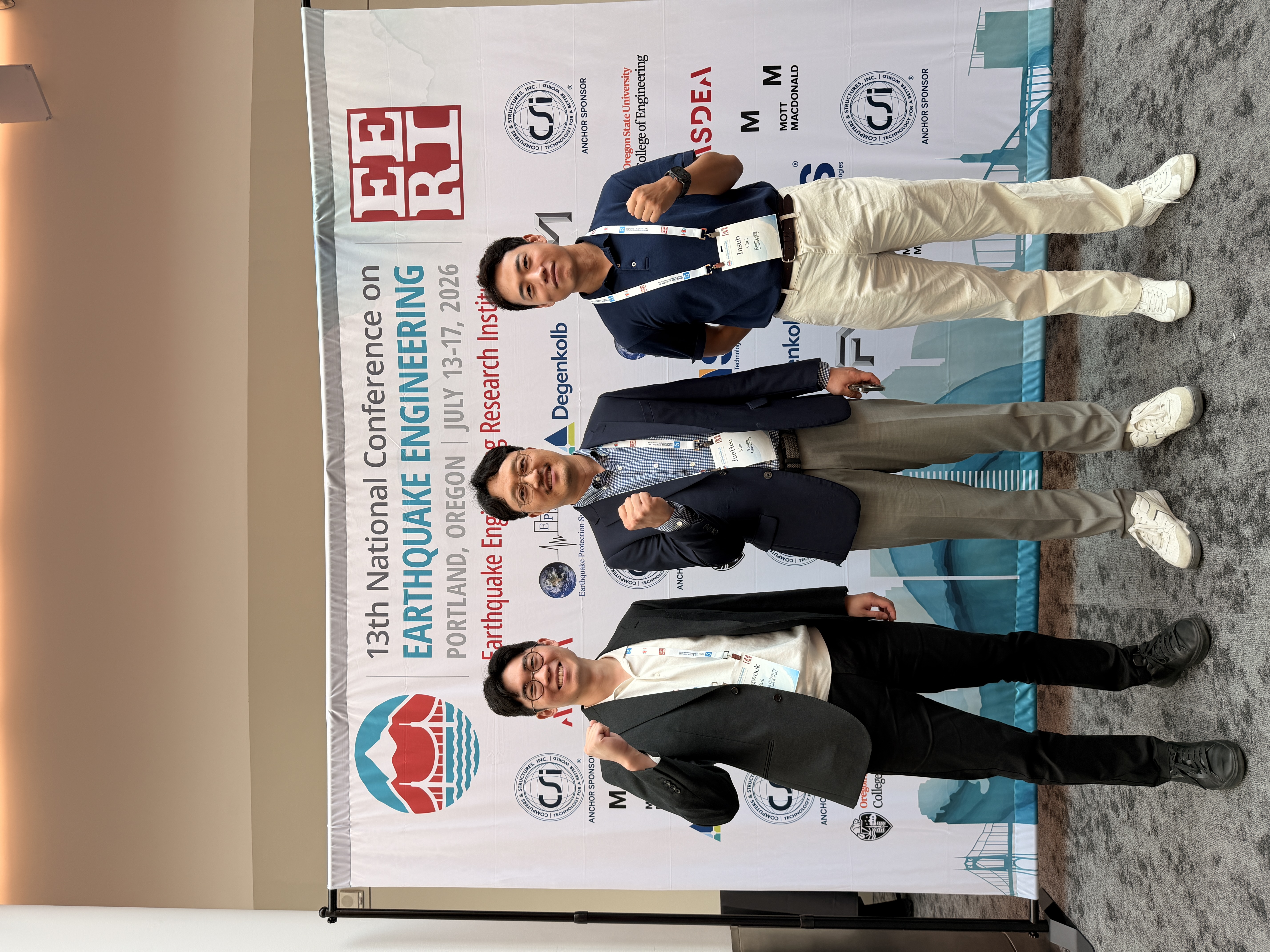 Dr. Park presented his research work at the 13th NCEE conference